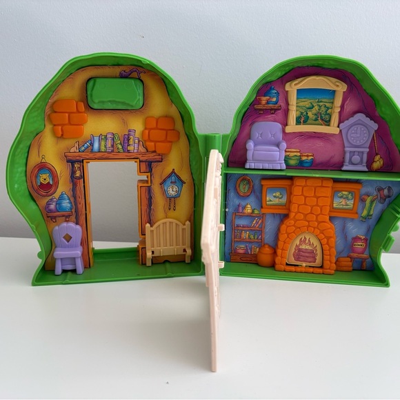 Winnie-the-Pooh Other - Vintage Winnie the Pooh Mr Sanders House 90s Disney Playset